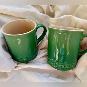 Fennel Discontinued LeCreuset Mugs